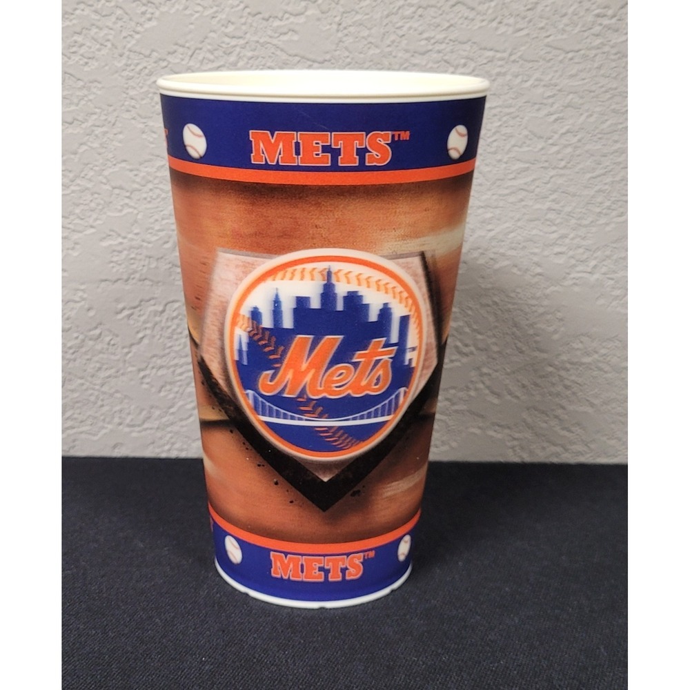 Capitol Cups MLB Lenticular Holographic New York Mets Plastic Souvenir Cup